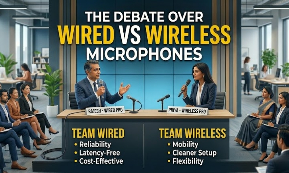 The Debate: Wired vs Wireless Microphones